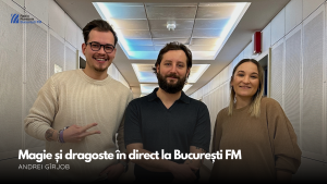 VIDEO| Magie și dragoste în direct la București FM: Andrei Gîrjob a pregătit Dragobetele
