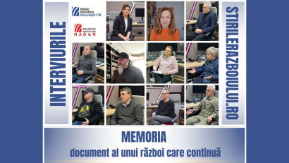 MEMORIA – un document al unui război care continuă. Proiectul StirileRazboiului.ro, realizat de București FM și Agenția de Presă RADOR, la patru ani de la declanșarea războiului din Ucraina