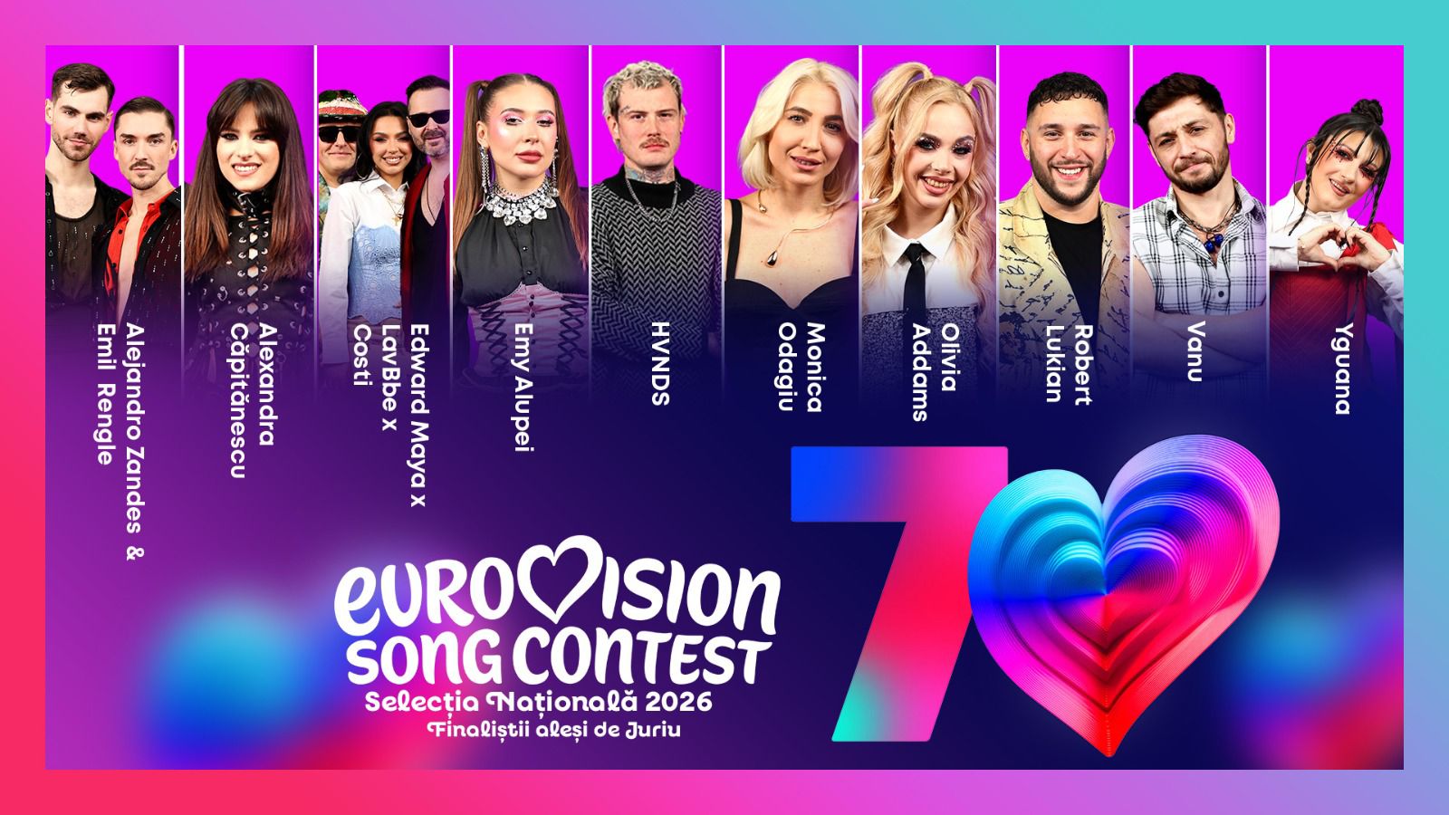 Eurovision România: Juriul a decis zece finaliști ai Selecției Naționale – Radio Bucuresti FM – Radio Muzica Live Online
