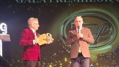 Florin Brușten, premiat pentru managementul Radio România Regional, la Gala Premiilor UZPR „Excelența în jurnalism”