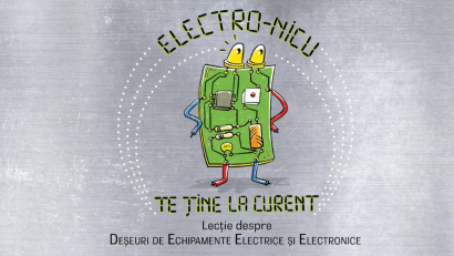 Electro-Nicu aduce lecția despre DEEE-uri în sălile de clasă prin programul Harta Reciclării