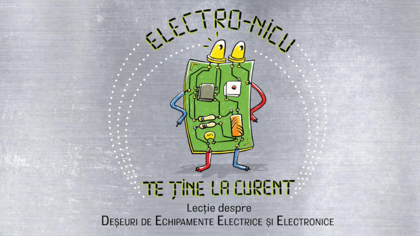 Electro-Nicu aduce lecția despre DEEE-uri în sălile de clasă prin programul Harta Reciclării