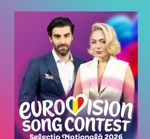 Eurovision Song Contest 2026: Giulia Nahmany și Daniel Nuță prezintă finala Selecției Naționale