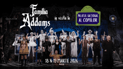 „Familia Addams”, în regia lui Răzvan Mazilu, la Palatul Copiilor, în luna martie