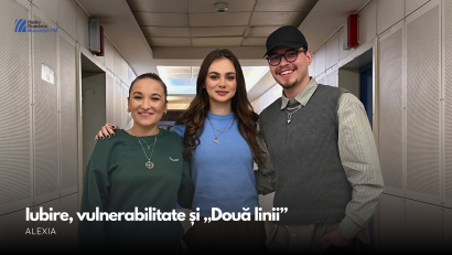 VIDEO| Alexia, despre iubire, vulnerabilitate și “Două linii”, în matinalul București FM
