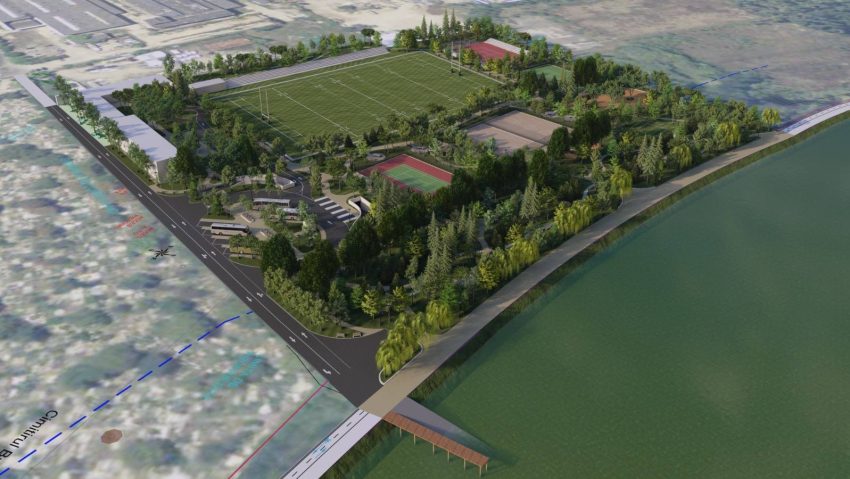 Bază sportivă CS Rapid va fi modernizată și extinsă