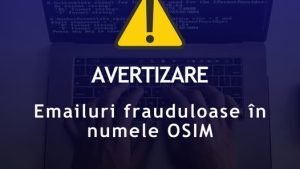 DNSC semnalează o serie de tentative de fraudă în numele OSIM