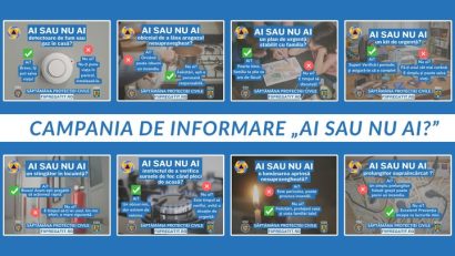 IGSU lansează campania națională de informare „Ai sau nu ai?”