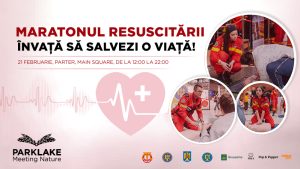 Maratonul Resuscitării, a cincea ediție, astăzi, la ParkLake Shopping Center (Main Square)