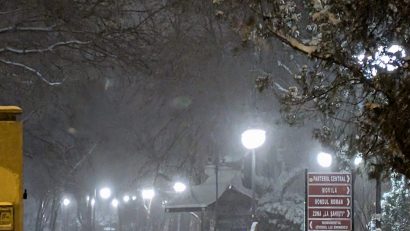 Vreme deosebit de rece, în București
