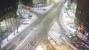 Dezăpezire, pe parcursul nopții, în Sectorul 2