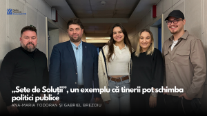 VIDEO| Apă potabilă gratuită pe Aeroportul Otopeni: „Sete de Soluții”, un exemplu că tinerii pot schimba politici publice