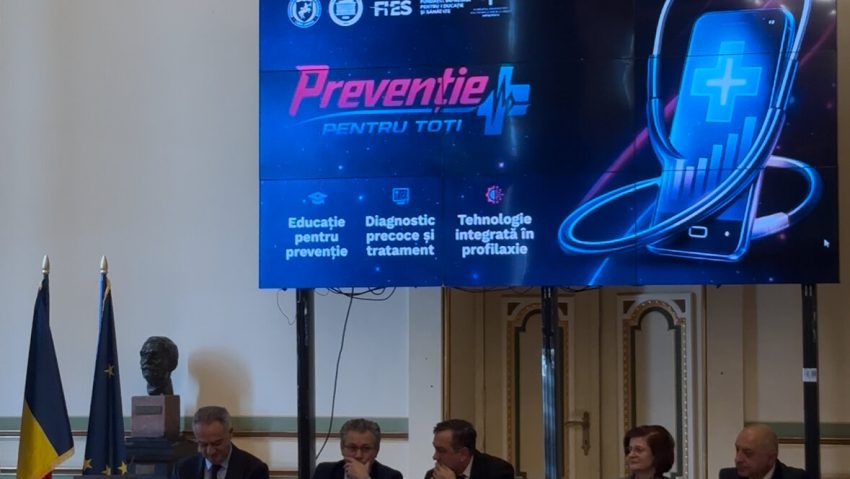 Cancerul, cauza a 20% dintre decesele din România. UMFCD și POLITEHNICA lansează proiectul național „Prevenție pentru toți”
