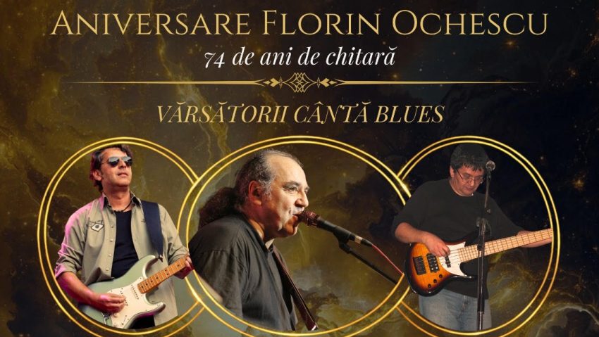 “Vărsătorii cântă blues” – Florin Ochescu își sărbătorește 74 de ani pe scenă, la București