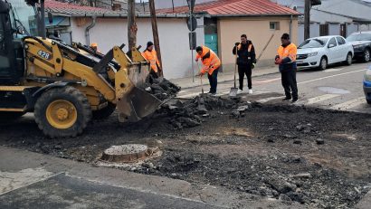 Reparațiile la străzi și curățenia de primăvară au trecut din Rahova în Ferentari!