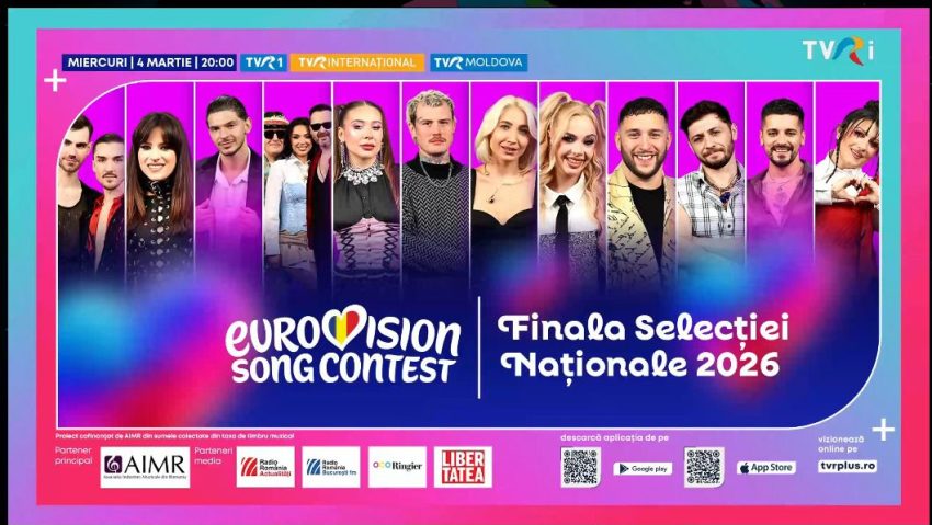 Reprezentantul României la Eurovision 2026, ales miercuri seară la TVR