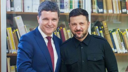 Vizită cu miză la București: Zelenski se întâlnește cu Nicușor Dan și Ilie Bolojan