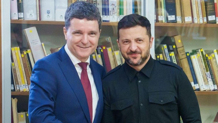 Vizită cu miză la București: Zelenski se întâlnește cu Nicușor Dan și Ilie Bolojan