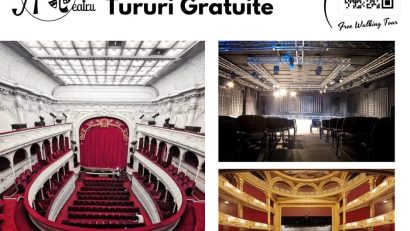 Tururi interactive gratuite pentru iubitorii de teatru din Capitală