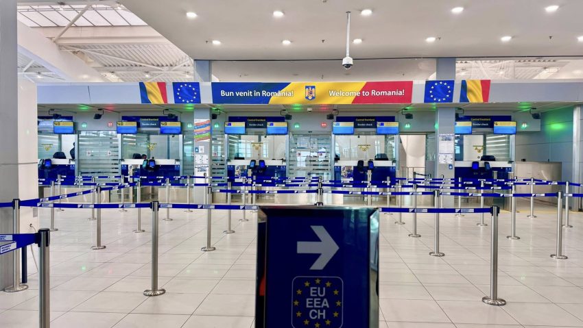 Timpi de așteptare mai mici la controlul de frontieră pe Aeroportul „Henri Coandă”!