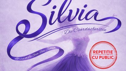 Repetiție generală cu acces pentru tineri la opereta „Silvia”, pe 24 martie, la Teatrul „Ion Dacian”