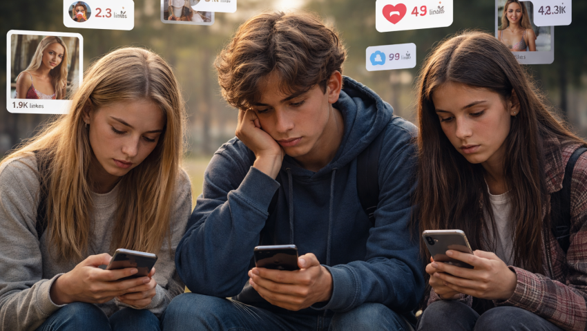 Viața filtrată vs viața reală: impactul social media asupra stimei de sine