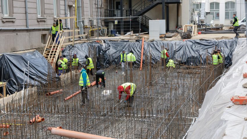 PMB: Stadiul lucrărilor la noul corp de clădire de la Spitalul Clinic Filantropia