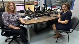 dr. Irina Ioana, psiholog clinician și Constantin Cornea - psihoterapeut