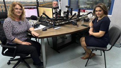 dr. Irina Ioana, psiholog clinician și Constantin Cornea - psihoterapeut