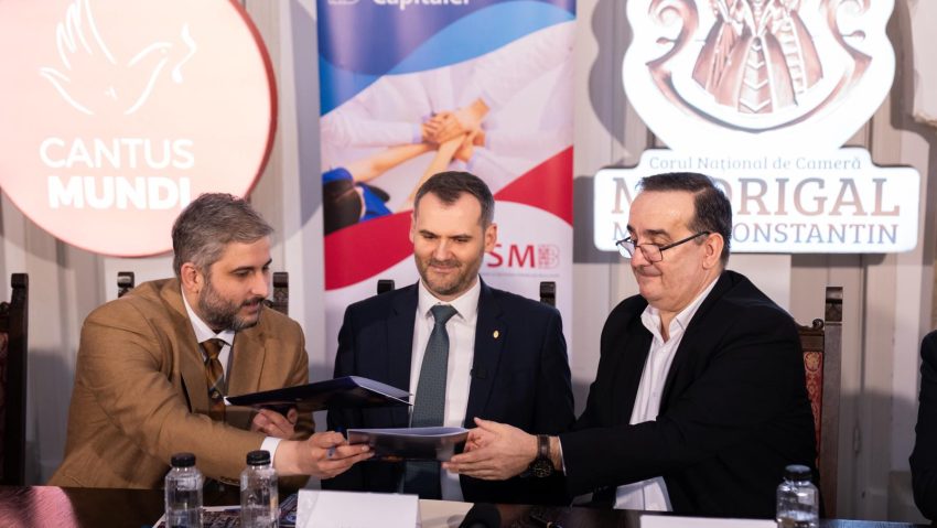 Muzica ajunge în spitale: Corul Madrigal lansează programul „Madrigal pentru spitale” în București