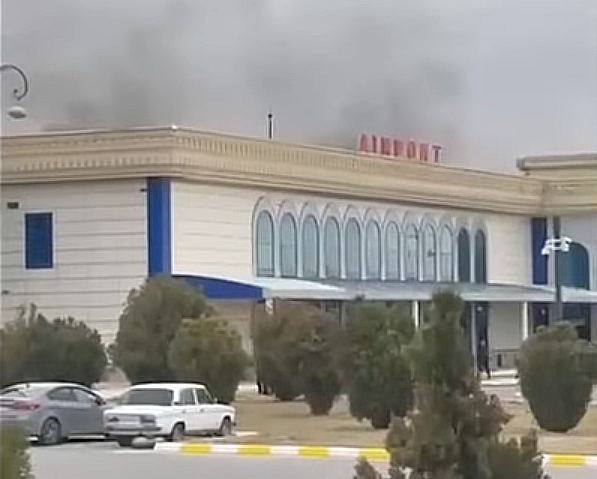 Dronă iraniană prăbușită pe aeroportul din Nahicevan. Două persoane au fost rănite