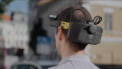 Persoanele nevăzătoare din București și Ilfov pot testa ochelarii inteligenți .lumen în cadrul unei caravane speciale