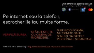„Uniți împotriva escrocheriilor”: Campanie națională pentru prevenirea fraudelor online și telefonice