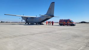 Doi pacienţi cu arsuri – transportaţi în Belgia