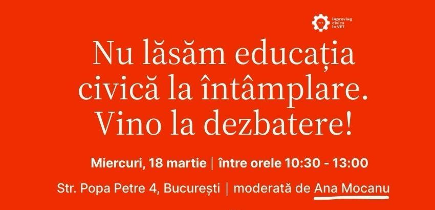 Educația civică în școlile profesionale: de ce este esențială pentru o societate sănătoasă