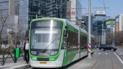 De astăzi, s-a reluat circulația tramvaielor liniei 5, pe un traseu scurtat