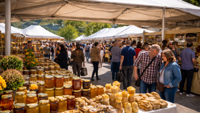 Târgul Național al Mierii are loc pe platforma apicolă Băneasa