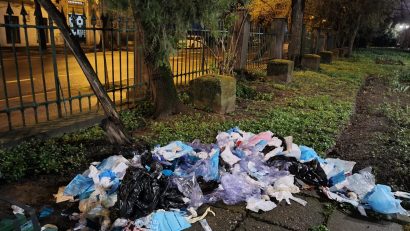 Amendă de 70.000 de lei pentru o clinică stomatologică care a aruncat deșeuri medicale în Parcul Cișmigiu