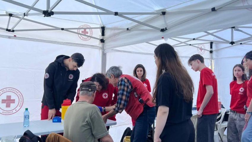Screening medical gratuit organizat de Crucea Roșie Română, pe 7 aprilie, în București