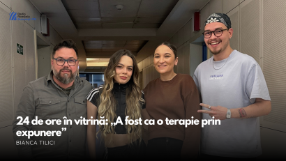 VIDEO| Bianca Tilici, 24 de ore în vitrină: „A fost ca o terapie prin expunere” – confesiuni după experimentul și single-ul „KEEP FIGHTING”