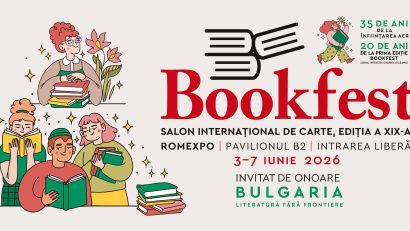 Salonul Internaţional de Carte Bookfest – în perioada 3-7 iunie