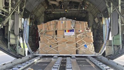 Ajutor umanitar pentru populaţia civilă din Liban