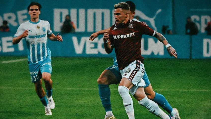 Rapid pierde la Craiova după un meci de slabă calitate