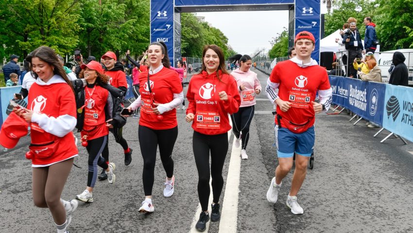 Salvaţi Copiii România, la Semimaratonul Bucureşti 9-10 mai
