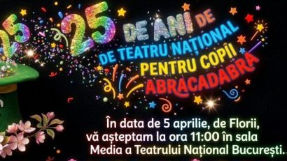 Teatrul Național pentru copii împlinește 25 de ani!