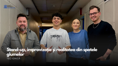 Stand-up, improvizație și realitatea din spatele glumelor – Teo Ioniță, invitat special de 1 Aprilie la București FM