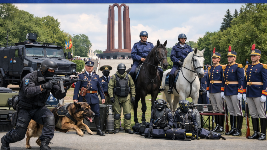 Ziua Jandarmeriei Române, sărbătorită cu diverse activități în Parcul Carol I