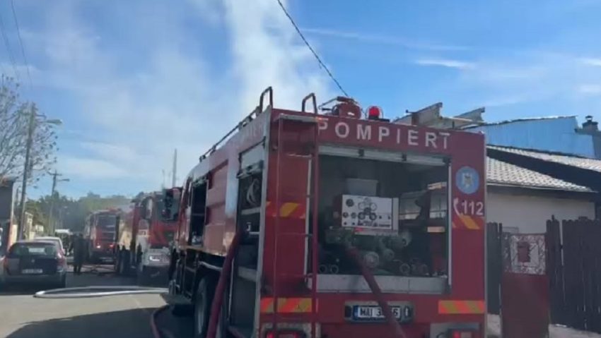 Update: Incendiu in Sectorul 5