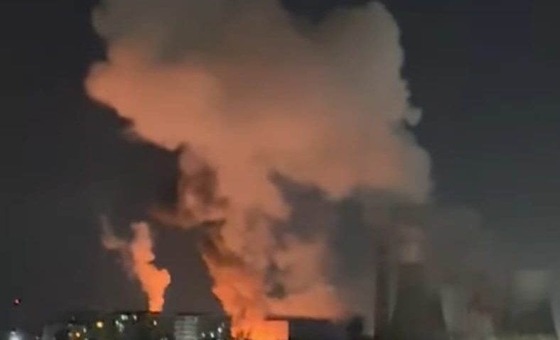 Update: Incendiu la CET Vest din Capitală