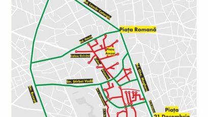 Atenție, trafic restricționat în centrul Capitalei!